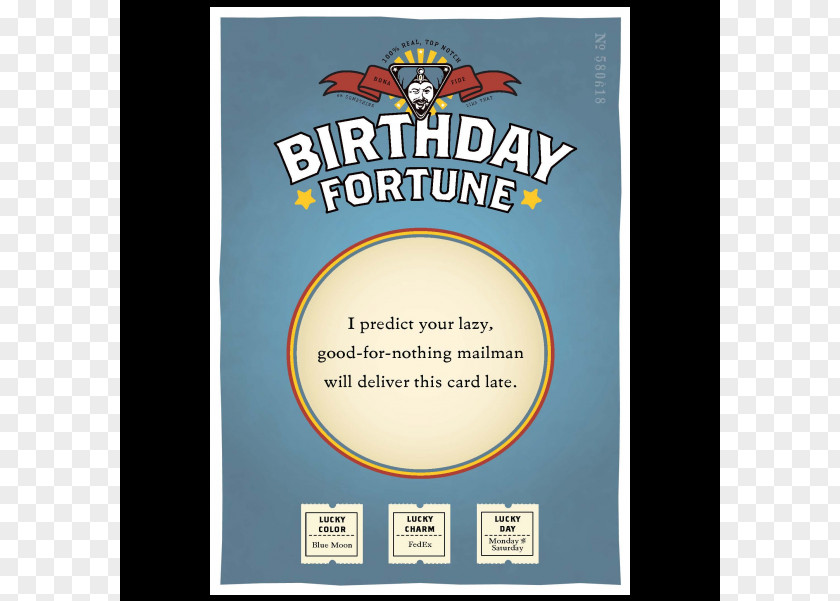 Birthday Greeting & Note Cards Brand Font PNG