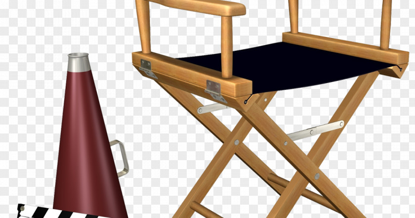 Chair Film Director Director's Stock Photography PNG