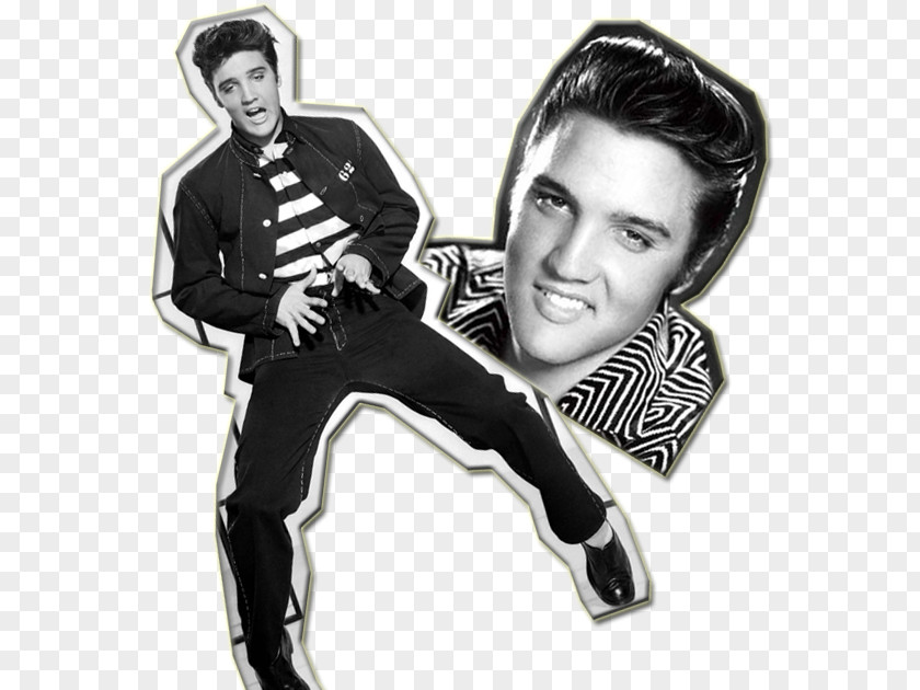 Elvis Presley Jailhouse Rock And Roll Musician Drawing PNG