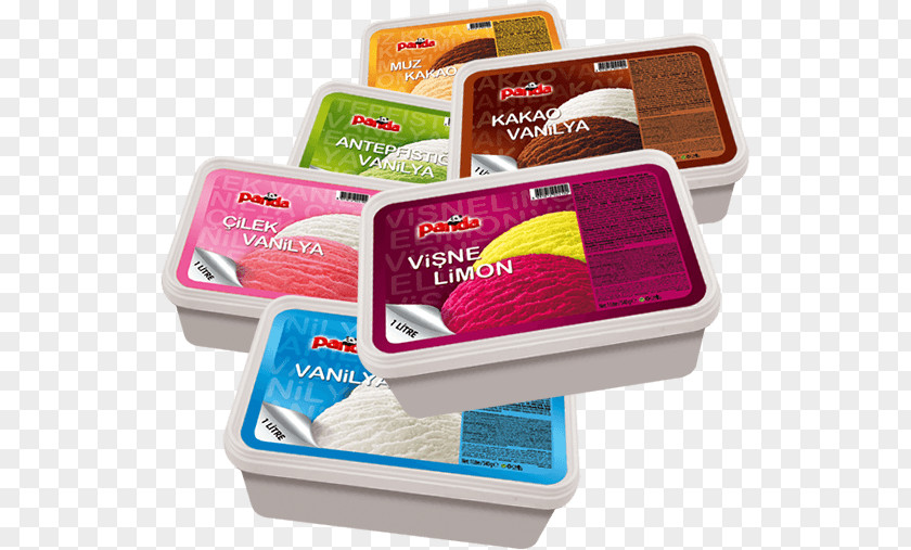 Vector Source Material Ice Cream Panda Flavor Vanilla Liter PNG