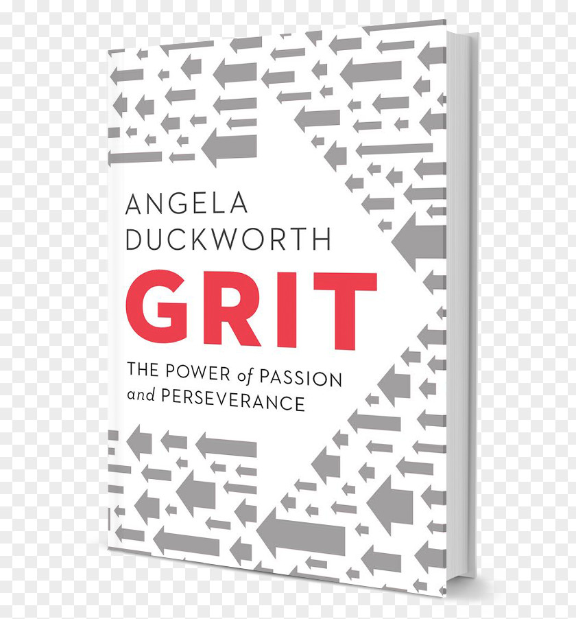 Book Grit Hardcover Psychology Psychologist PNG