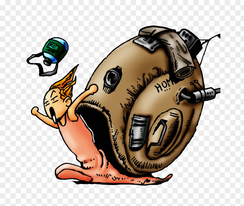 Cartoon Snail House Orthogastropoda Illustration PNG