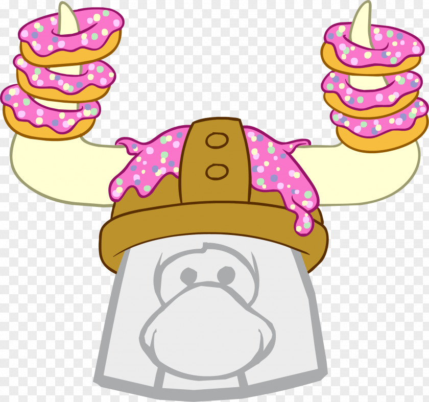 Donut Club Penguin Island Clip Art PNG