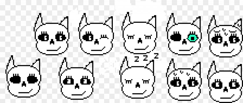 Pixel Art Of Fortnite Emoticon Cartoon Monochrome PNG