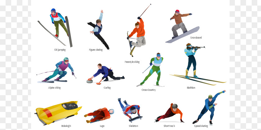 Ski Jump Cliparts 2018 Winter Olympics Sport Skiing Snowboarding Clip Art PNG