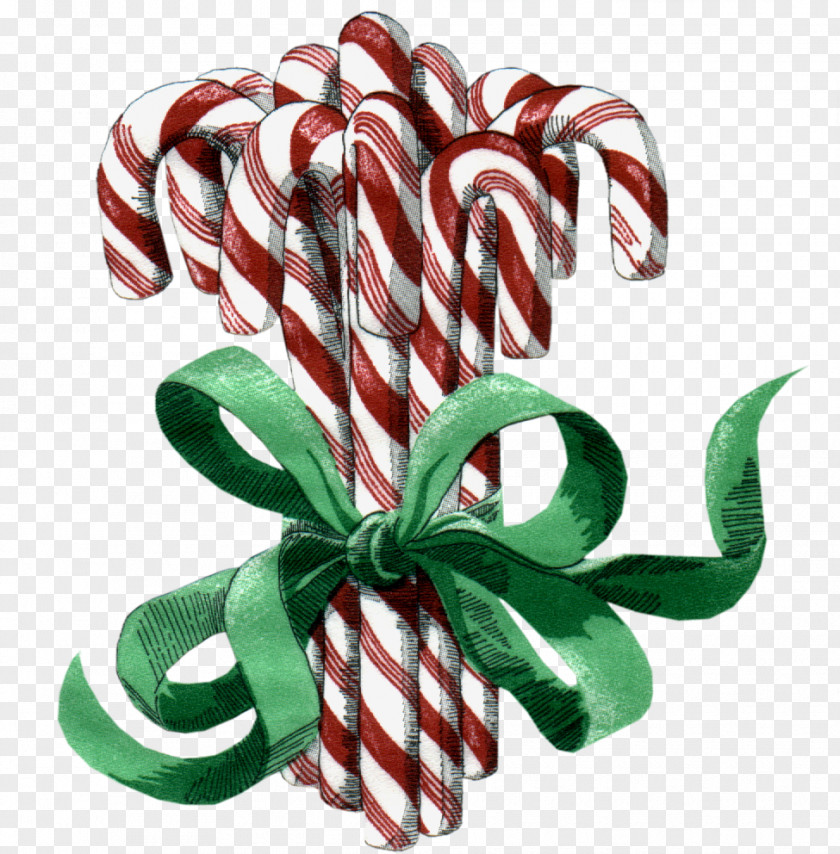 Christmas Candy Cane Polkagris Ornament PNG