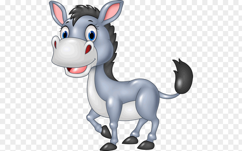 Donkey Cartoon Royalty-free Clip Art PNG
