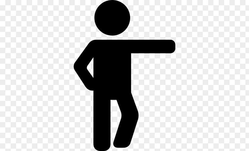 Man Pointing Device Stick Clip Art PNG