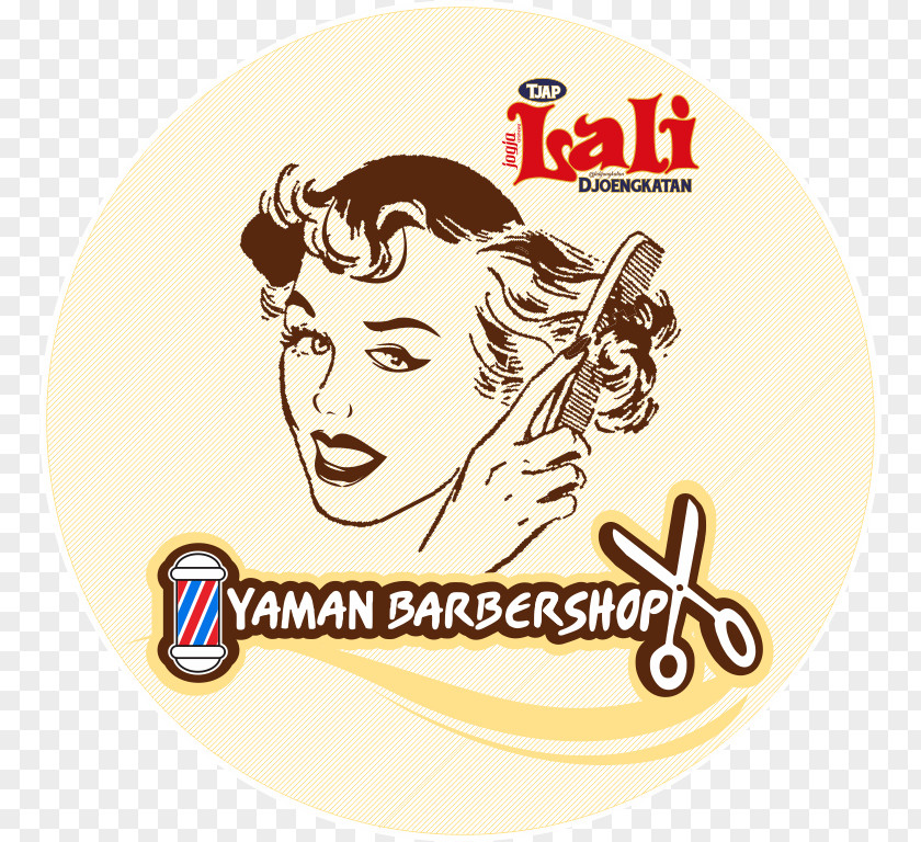 Men Barber Logo Brand Food Font PNG