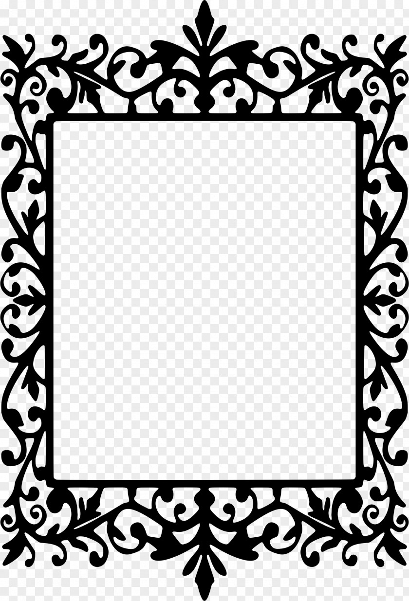 Silhouette Picture Frames Drawing PNG