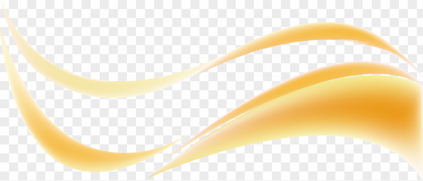 Vector Cartoon Beautiful Lines Wavy Yellow Wallpaper PNG