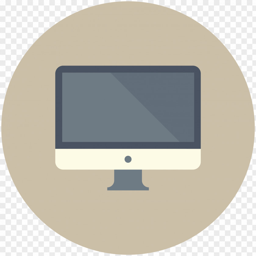 Desktop Computer Screen Monitors Flat Design PNG