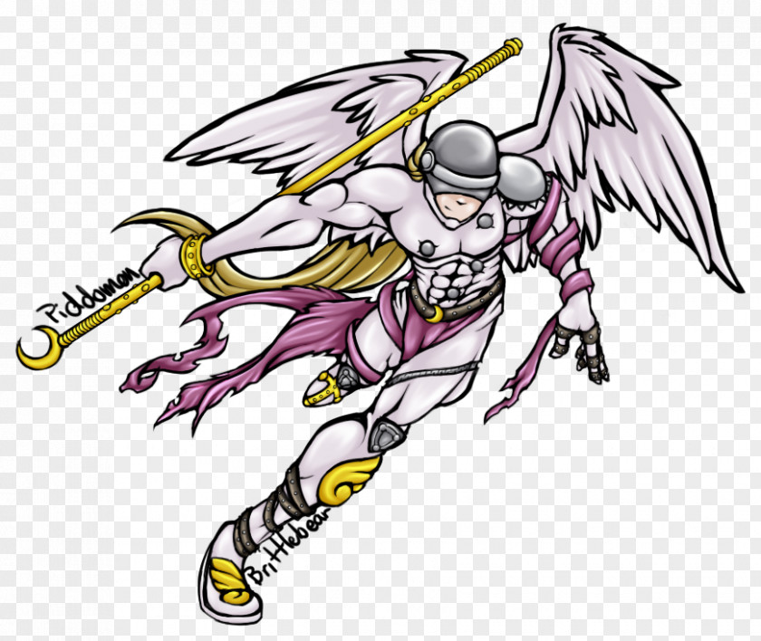 Digimon Patamon Angemon Devimon Seraphimon PNG