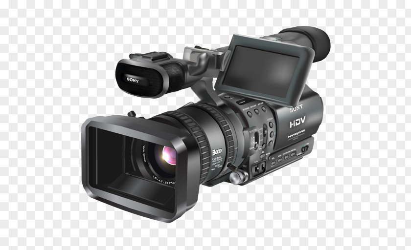 Film Camera Digital Video Cameras Professional Vector Graphics PNG