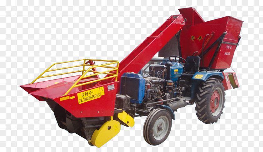 Knapsack Corn Harvester Tractor Maize Machine PNG