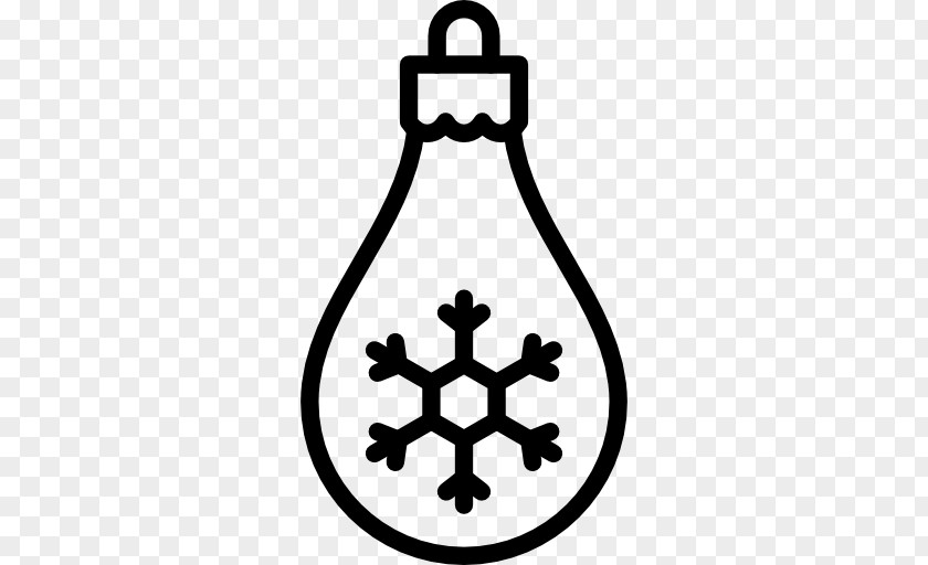 Adornment Snowflake Winter Christmas Ornament PNG