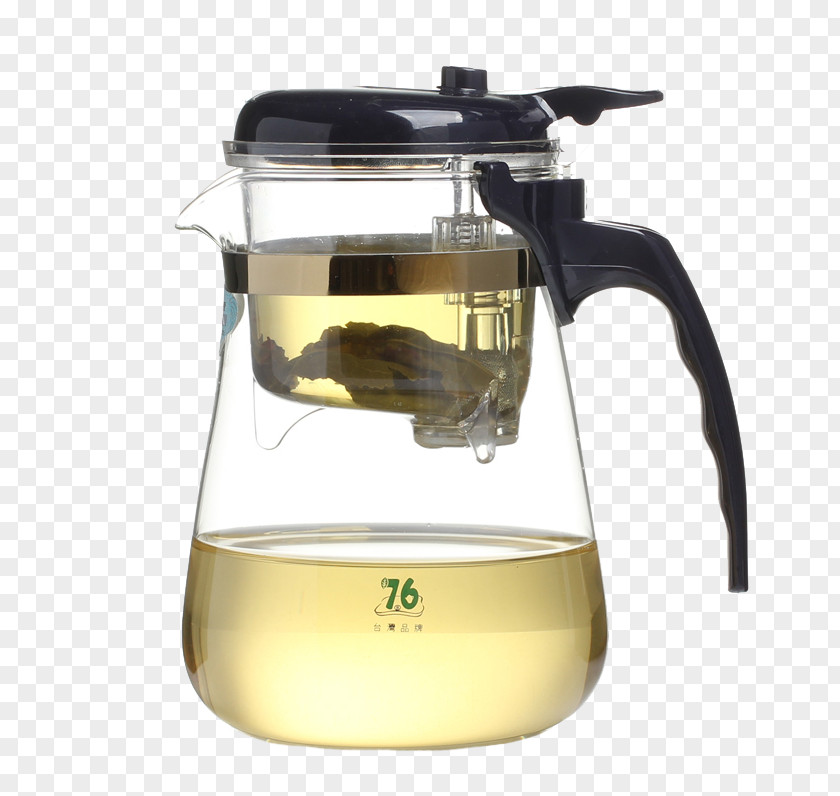Elegant Glass Tea Cup Green Coffee Teapot Kettle PNG