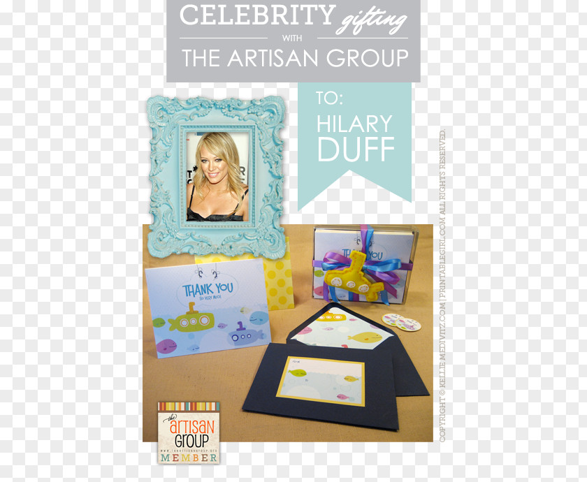 Hilary Duff Paper Picture Frames Font Security Facebook PNG