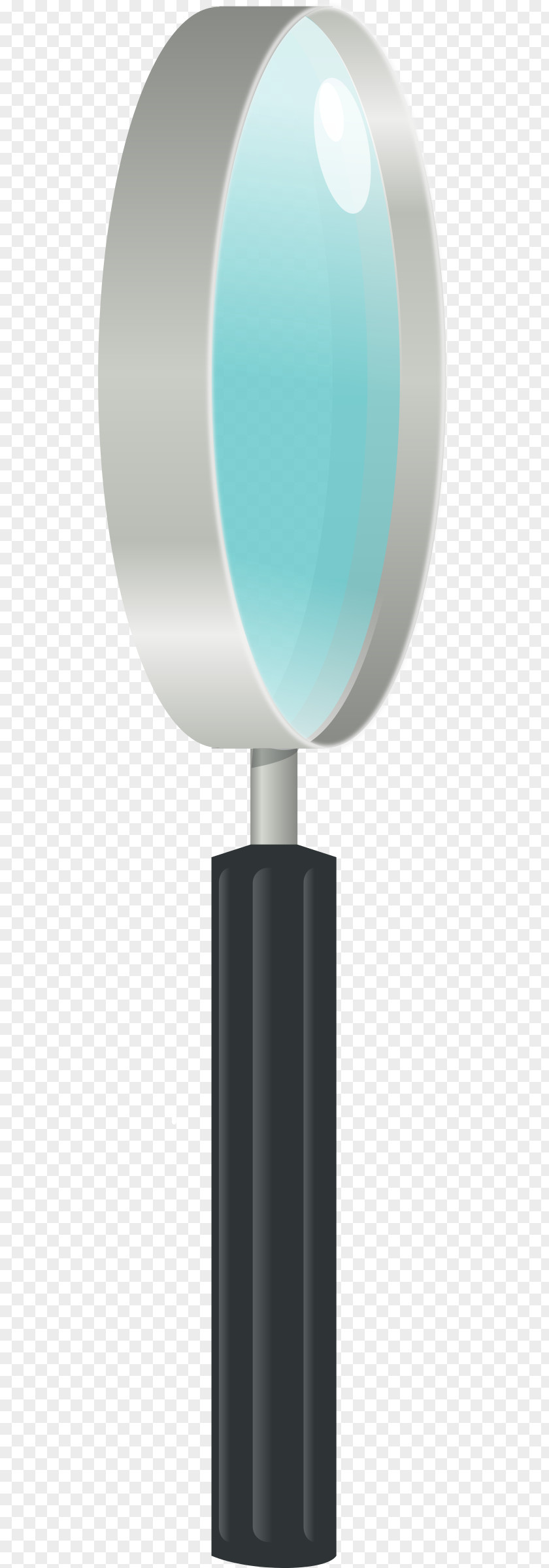 Magnifying Glass Teal Turquoise PNG