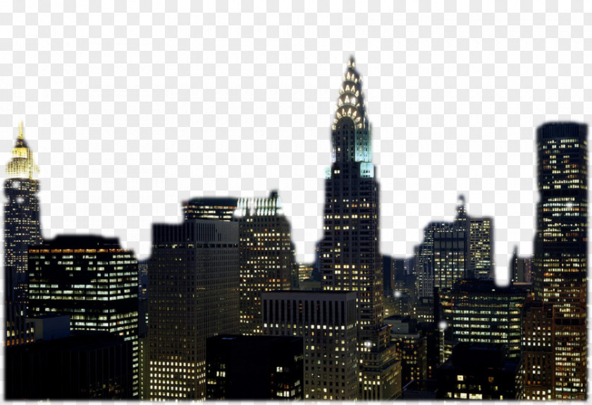 New York City Skyline Clip Art PNG