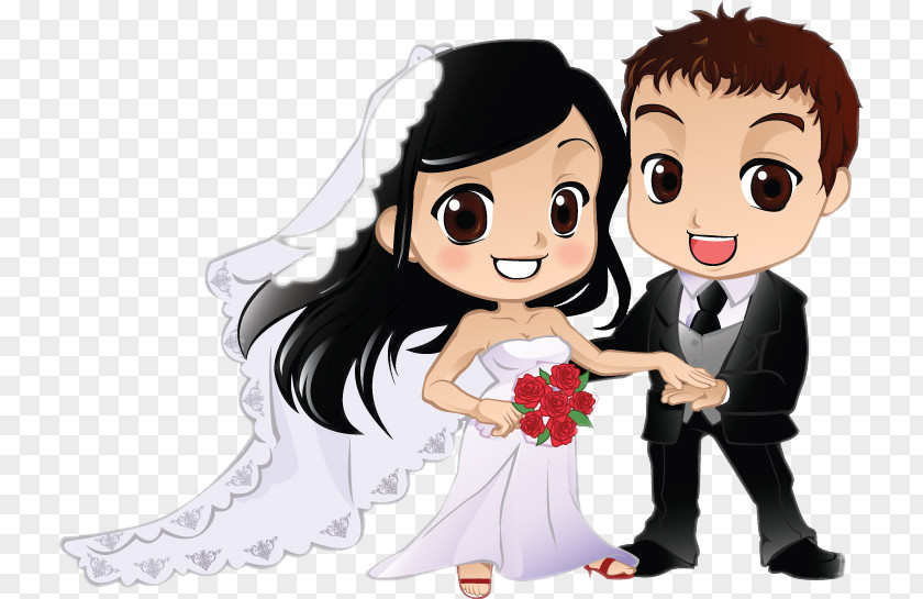 Vector Wedding Couple Marriage Engagement Drawing Apadrinhamento Godparent PNG
