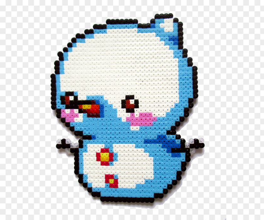 Vincent Valentine Bead Pixel Art Handicraft Snowman PNG