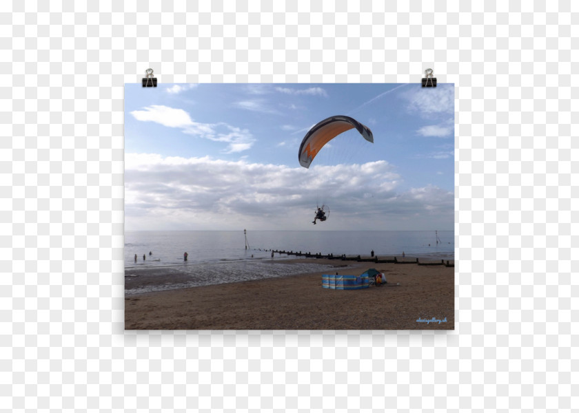 Wind Paragliding Parachute Sport Kite PNG