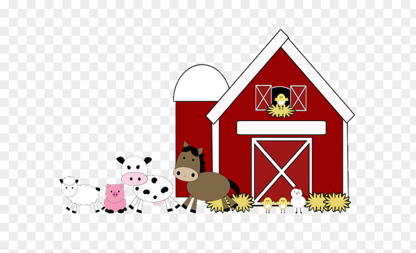 Barn Farm Pen Livestock Clip Art PNG