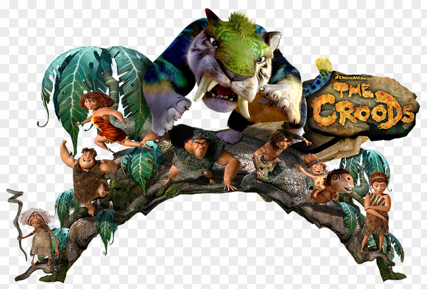 Croods Family Community Art PNG