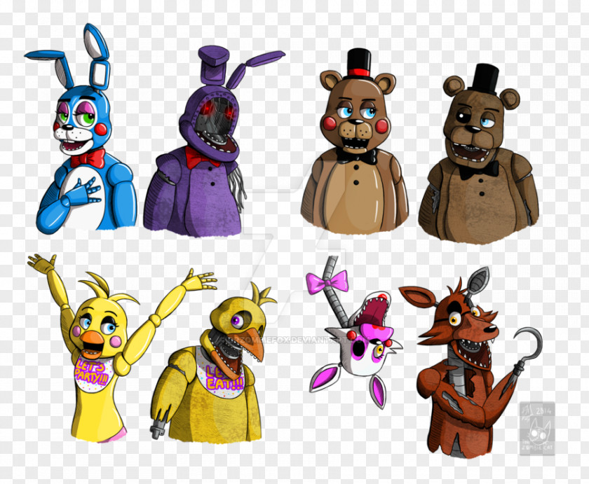Five Nights At Freddy Characters Freddy's 2 Freddy's: Sister Location 3 4 PNG