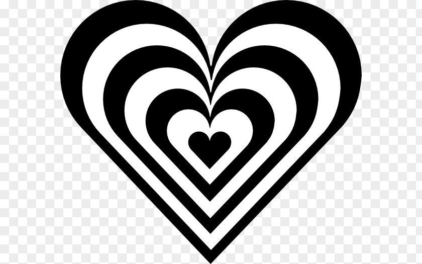 Heart Designs Cliparts Black And White Clip Art PNG