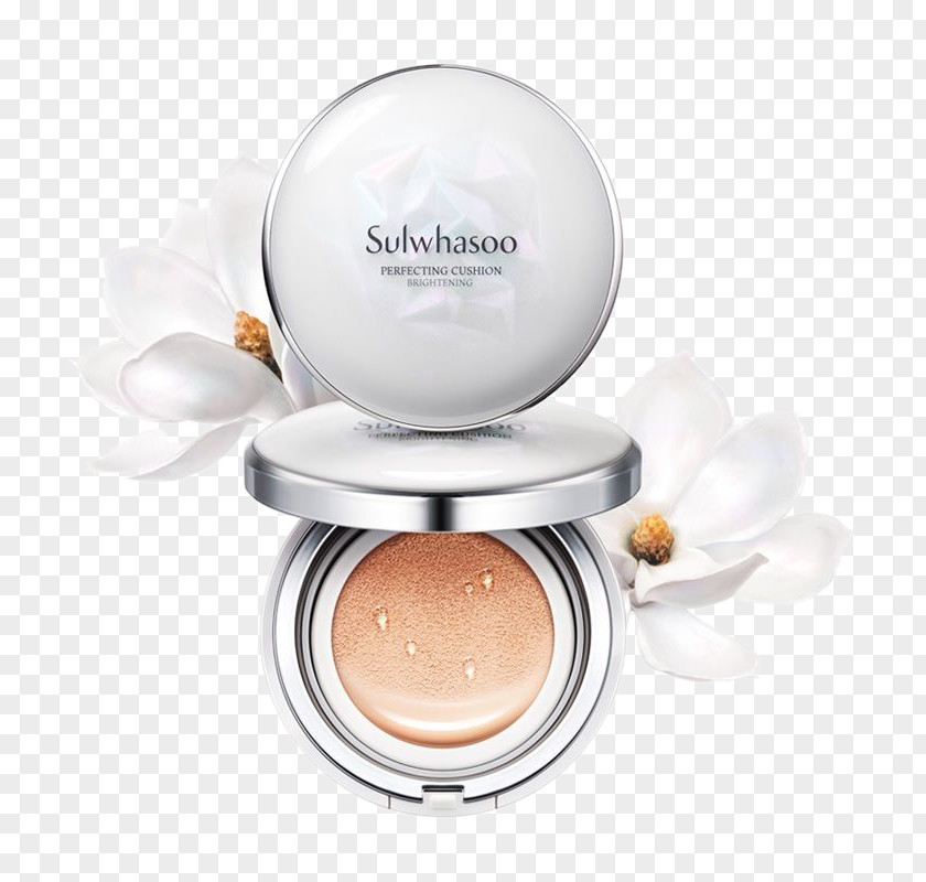 LAM Sulwhasoo Perfecting Cushion Cosmetics Concentrated Ginseng Renewing Cream Foundation PNG