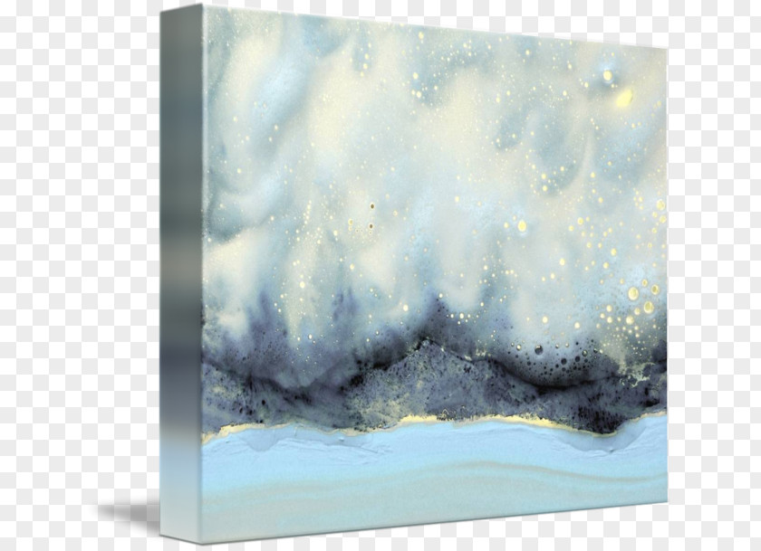 Painting Watercolor Picture Frames Gallery Wrap Canvas PNG