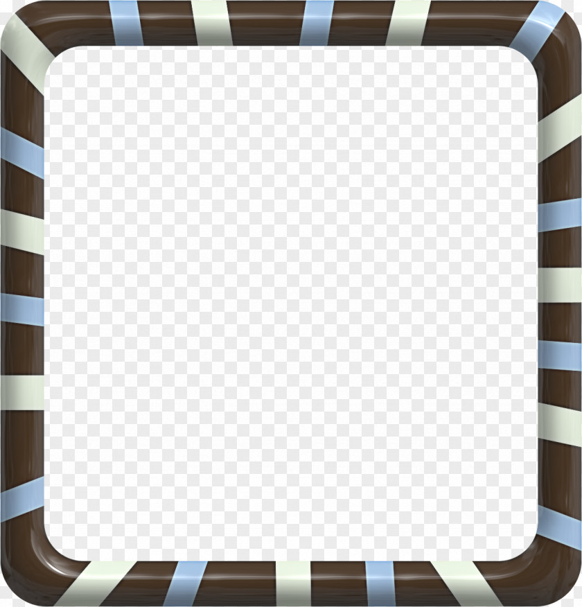 Pretty Brown Frame Picture Download PNG