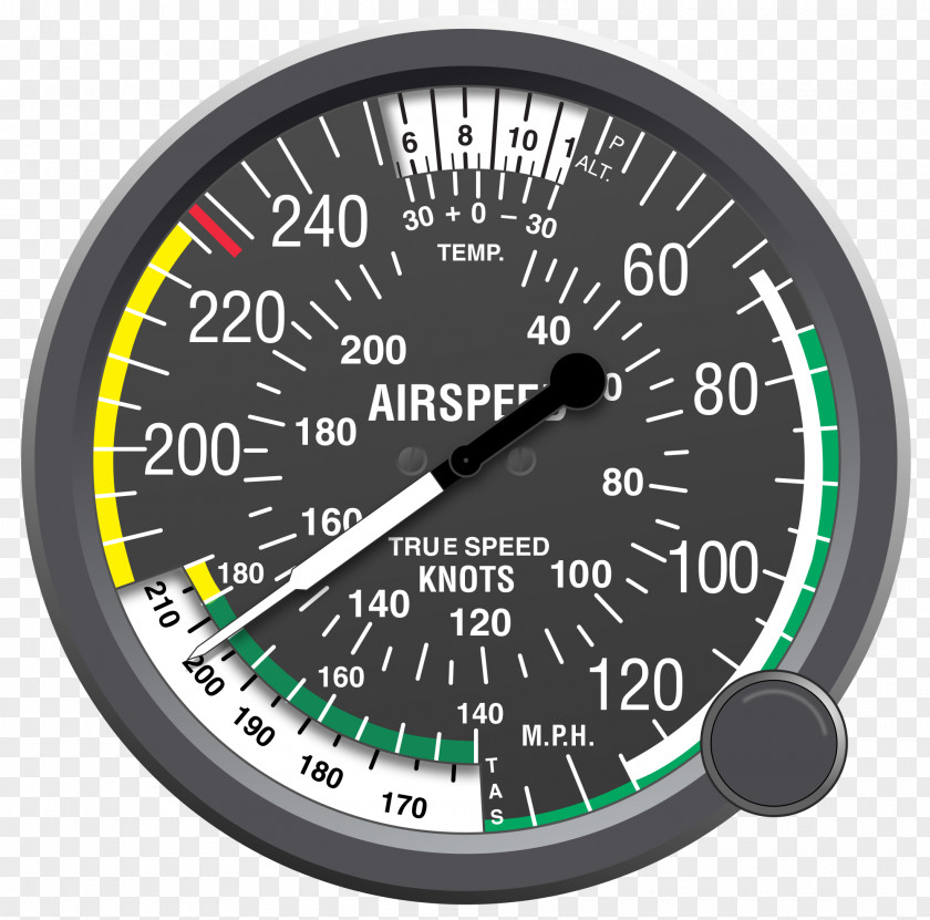 Speed Meter Aircraft Airplane Airspeed Indicator True PNG