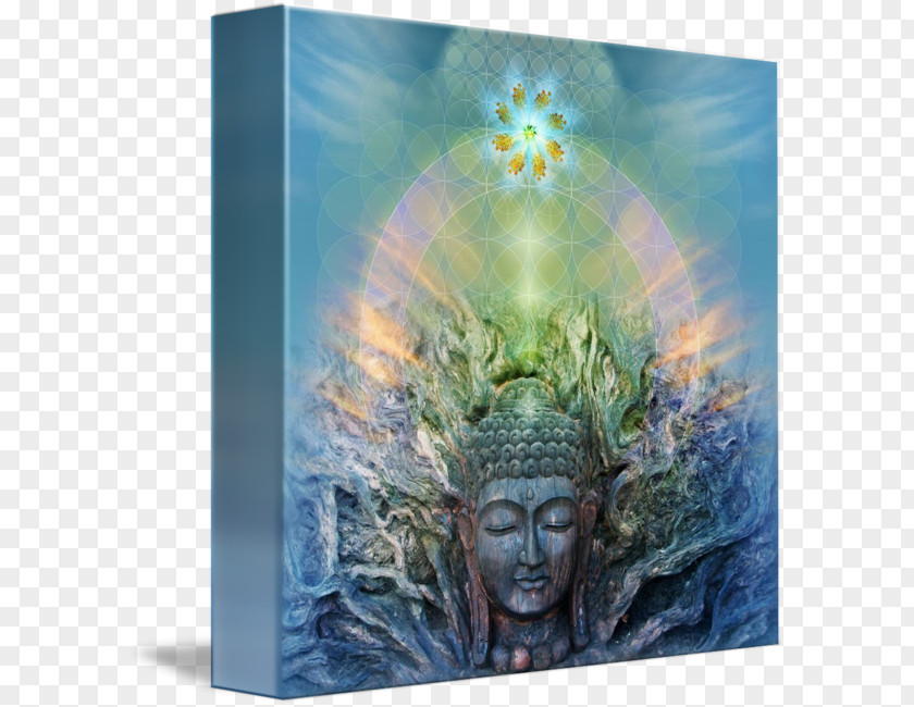 Enlightened Gloria Owens Gallery Wrap Canvas Stock Photography PNG