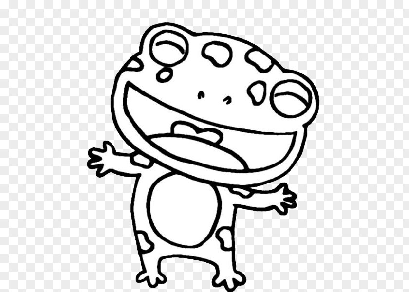 Mouths Smiling Frog Cartoon Cuteness Child PNG