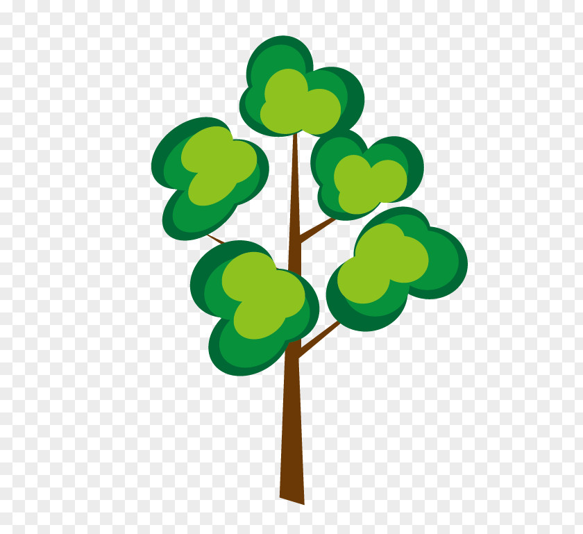 Tree Cartoon Crown PNG