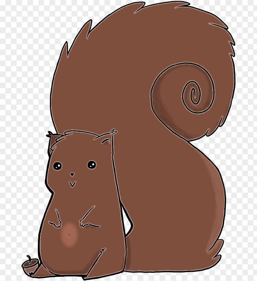 Ear Squirrel Cartoon Groundhog Brown Beaver Clip Art PNG