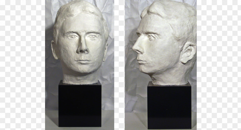 John Newman Sculpture Bust Statue Stone Carving Head PNG