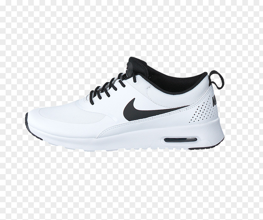 Nike Sports Shoes Free Air Max Thea White Black PNG