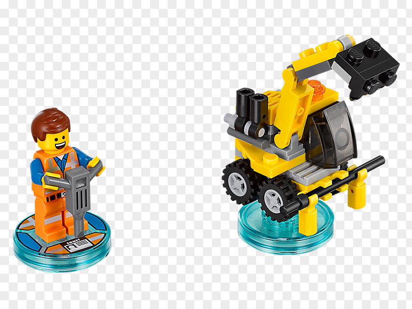 The Lego Movie Dimensions LEGO 71212 Emmet Fun Pack PlayStation 4 PNG