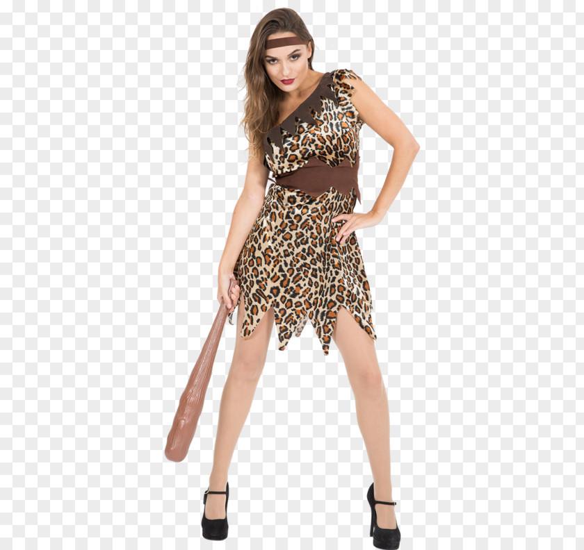 Woman Costume Stone Age Clothing Caveman Prehistory PNG