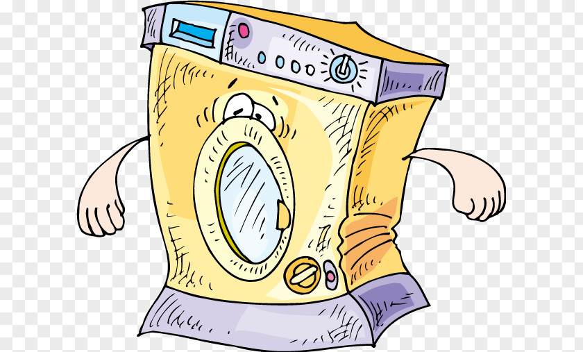 Cartoon Drum Washing Machine Vector Aix-en-Provence Aparato Elxe9ctrico Clip Art PNG