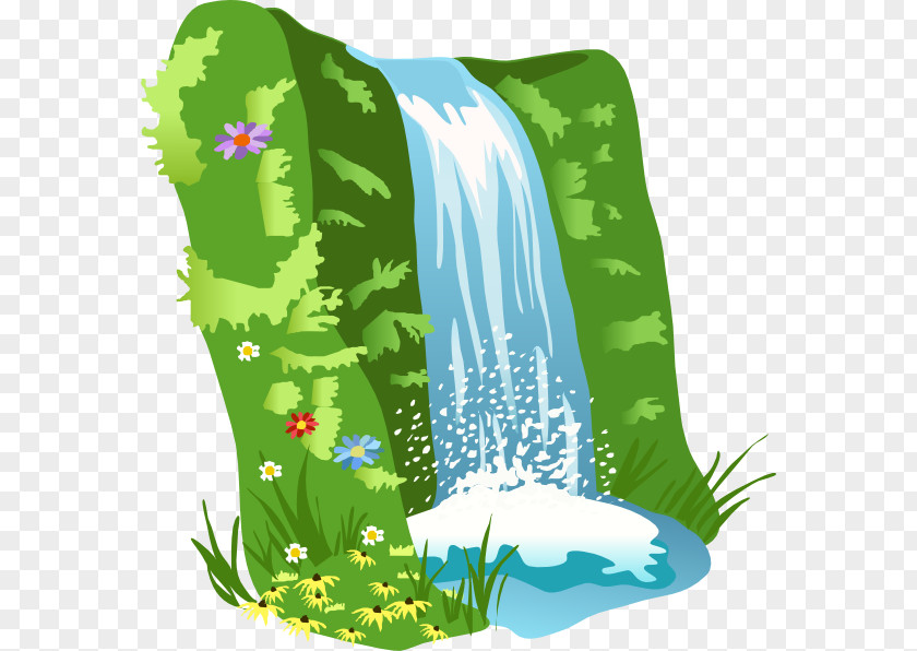 Cute Nature Cliparts Waterfall Free Content Clip Art PNG
