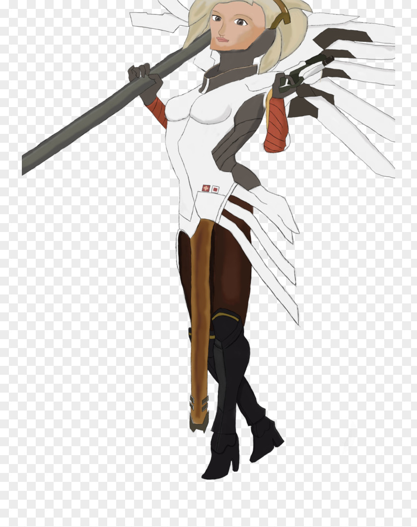 Mercy Costume Cartoon Character Fiction PNG