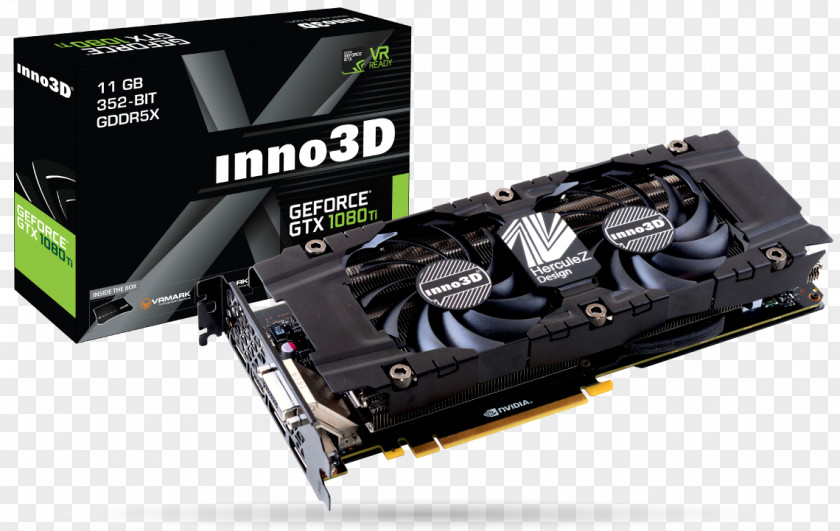 Nvidia Graphics Cards & Video Adapters NVIDIA GeForce GTX 1070 英伟达精视GTX INNO3D Twin X2 1070Ti 8GB GDDR5 Card PNG