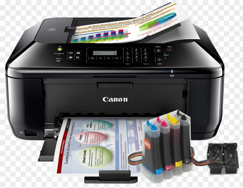 Printer Ink Cartridge Inkjet Printing Multi-function Image Scanner PNG