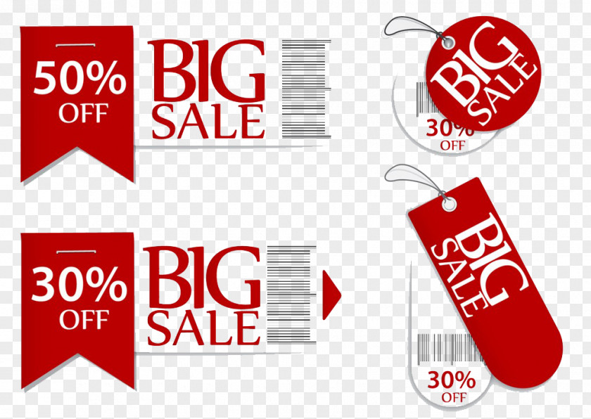 Promotional Labels Hot Discount Material Template Sales Promotion Advertising PNG