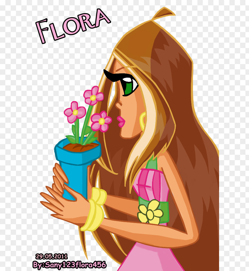 Ali Flowers Flora Stella Butterflix Fan Art PNG